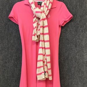 Ralph Lauren Active 💝 Pink cotton mesh polo dress for Golf Or Tennis 🎀 Size XS